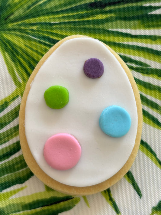 Easter egg cookie
